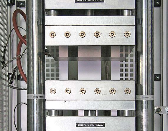 Elektrohydraulische 2-Säulen Laborpressen PW 20EH HKP500